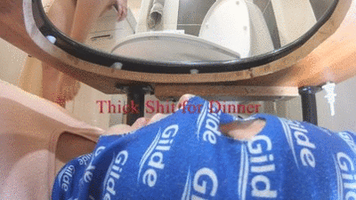 Mistress Anna Toilet - 176 Thick Shit for Dinner