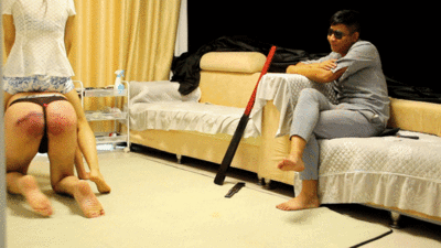 SADISTRESS - The cruel Chinese Mist - Tony teaches the slave Martin to shit and eat it