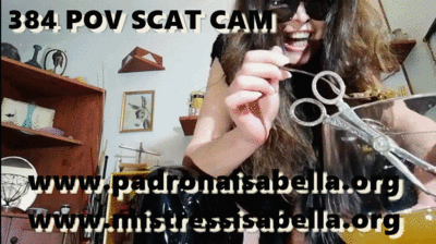 MISTRESS ISABELLA - 384 POV SCAT CAM MAGGIO 2020 by Mistress Isabella