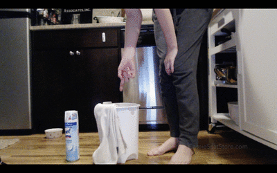 CassieScat - Angry Wife Poops in Bucket + Makes You Clean It!