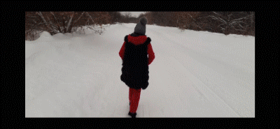 Elvertinafrautoilet - Winter is the shit!