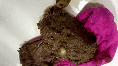 Love to Shit Girls - Baby Pink Panties Messy