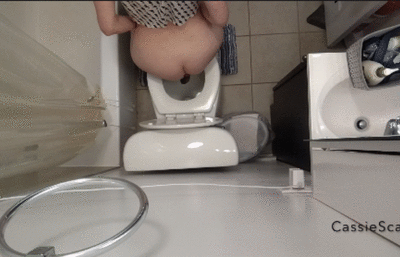 CassieScat - Cassie's Constipated Moaning for Big Chunky Shit