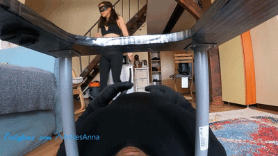 Mistress Anna Toilet - 248 French Toilet Day5 Puke and Eat shit