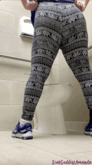Scat Goddess Amanda - Dirty Designs Stained Fullback Panty
