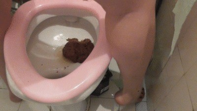 Eat my shit out of the toilet