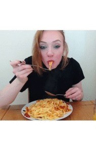 Dine and dump spaghetti