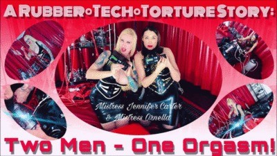 A Rubber Tech Torture: Two Men - One Orgasm!