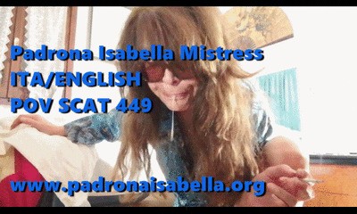 449 ITA/ENGLISH: SOFT POO in the morning By Mistress Isabella