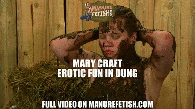 Mary Craft erotic fun in dung