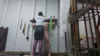 Faith CBT whipping and kaviar swallow from his Goddess
