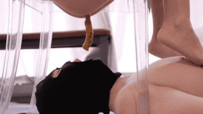 The mistress trained fecal fetishism to eat feces, used transparent closestool, and trained toilet slaves.（FHD）