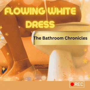 FLOWING WHITE DRESS GOLD SHOES ~ BC12023