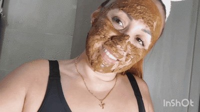 Face and teeth care with shit