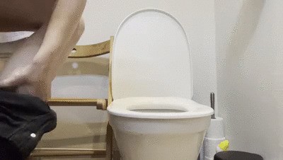 Froggy Style Pooping And I Show It To You