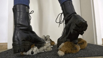 Your plushies are a doormat for all of my shoes
