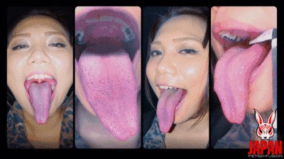 Ultimate long tongue, Virtual Kisses with the Queen, Reina KITAMURA