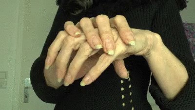 Long natural nails today