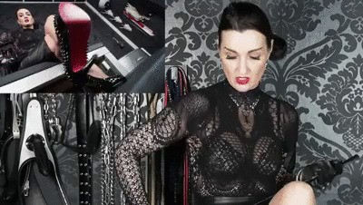Instructions for the ruined orgasm, Femdom POV Clip, Luxury Lady