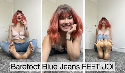 Barefoot Blue Jeans FEET JOI