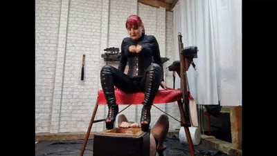 Goddess Andreea and Faith: Boot Worship, Smoking, and Human Ashtray Slavery in the Attic — Toiletslaveanddommes
