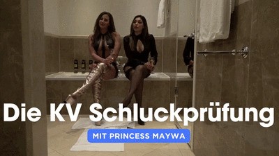 Princess Maywa's Gagging Gulp Exam