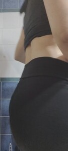 Fresh from the Gym: Leggings and Lingerie Reveal