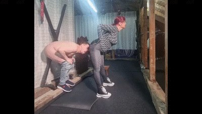 Mistress Andreea's Attic Torment - Whipping and Ballbusting Session — Toiletslaveanddommes