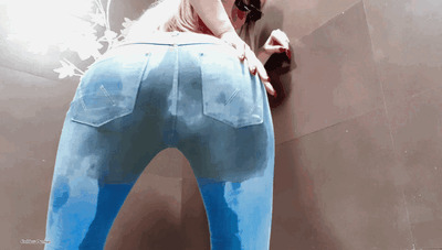 Edgy Denim Destruction Tease