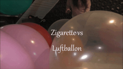 Cigarette vs Balloon