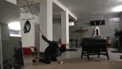 MISTRESS GAIA - TIGHTLY BOUND HOODED & MILKED - HD