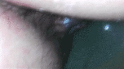 Endoscope trip inside my ass and fertile pussy