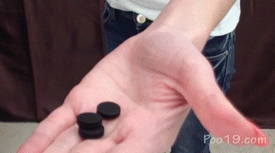 Christina powerfully shit in my mouth after activated carbon tablets