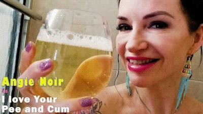 Angie Noir in I love Your Pee and Cum