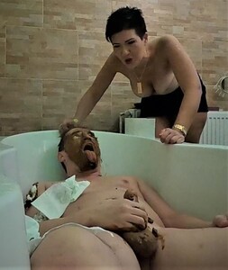 Mistress Alexandra and Faith second kaviar feeding