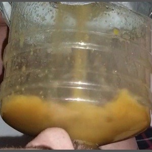 (2 scenes) EXTREME ENEMAS power chugged by my devoted slave