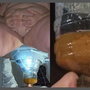 (2 scenes) Showing my dirty ass and my hairy pussy + Shivering in the cold
