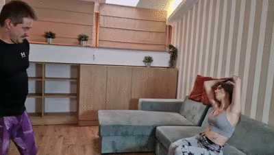 Ellyah and Anita - Armpit Worship and Scat Feeding