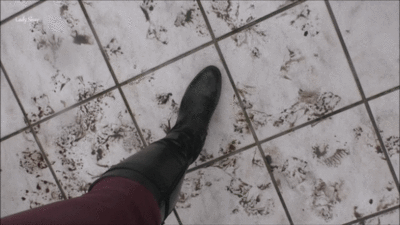 Worship the filth from my boots