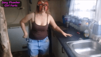 The Alluring Plumber with a Gassy Twist