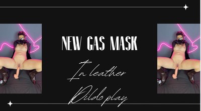 leather and gas mask