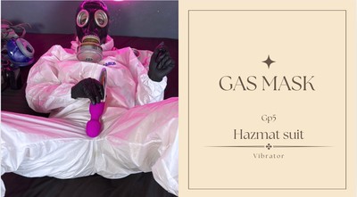 vibrator gas mask and suit
