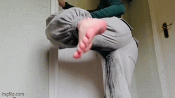 Thumbnail of Locked out of the bathroom and wet myself