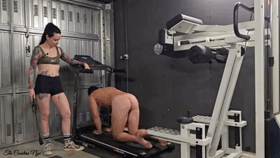MISTRESS NYX – INTENSIV TREADMILL UTHÅLLIGHETSUTMANING (ENG SUB)