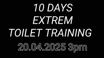 Extreme Toilet Training (Day 2 - 3pm): A Torrent of Humiliation