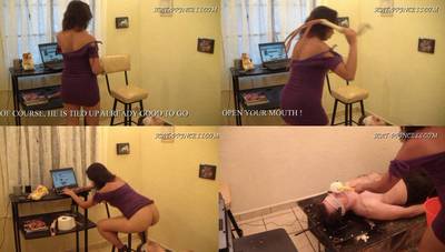 Toilet Slave and the Duct Tape Trick Part 1