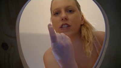 Mistress Candy shits slave full-huge sausage