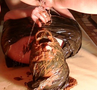 2 kinky mistresses using their toilet slave