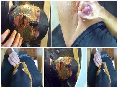 Mega diarrhea-shit for the slave mouth! Part 3