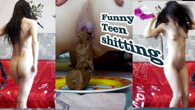 Funny Teen thick fat turd...